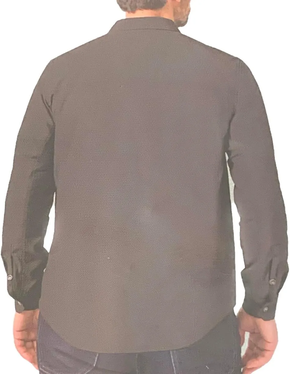 Men's Button Up Long Sleeve Guide Shirt