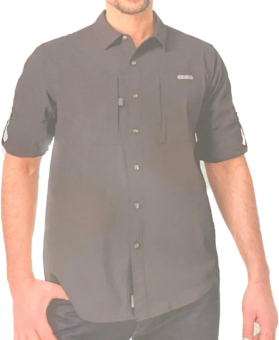 Men's Button Up Long Sleeve Guide Shirt