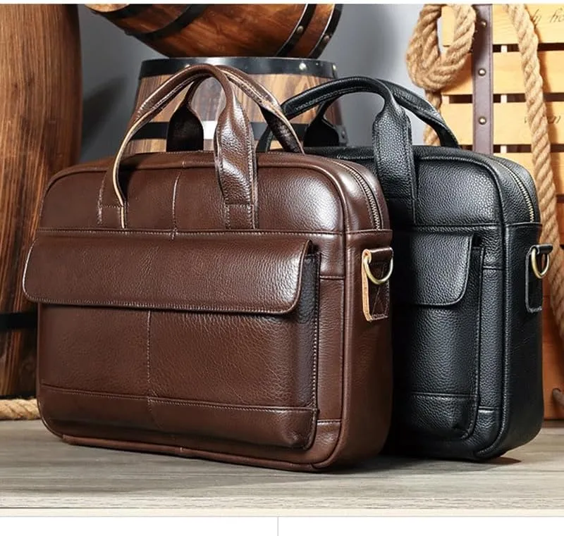 Men's Computer Bag Business Shoulder Messenger Bag Casual Handbag Office Workplace