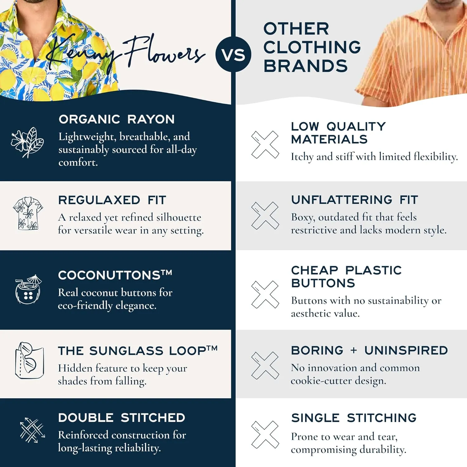 Men's Short Sleeve Button-Down Shirt, Printed Modern Hawaiian Shirt, Soft Rayon, Regular and Relaxed Fit
