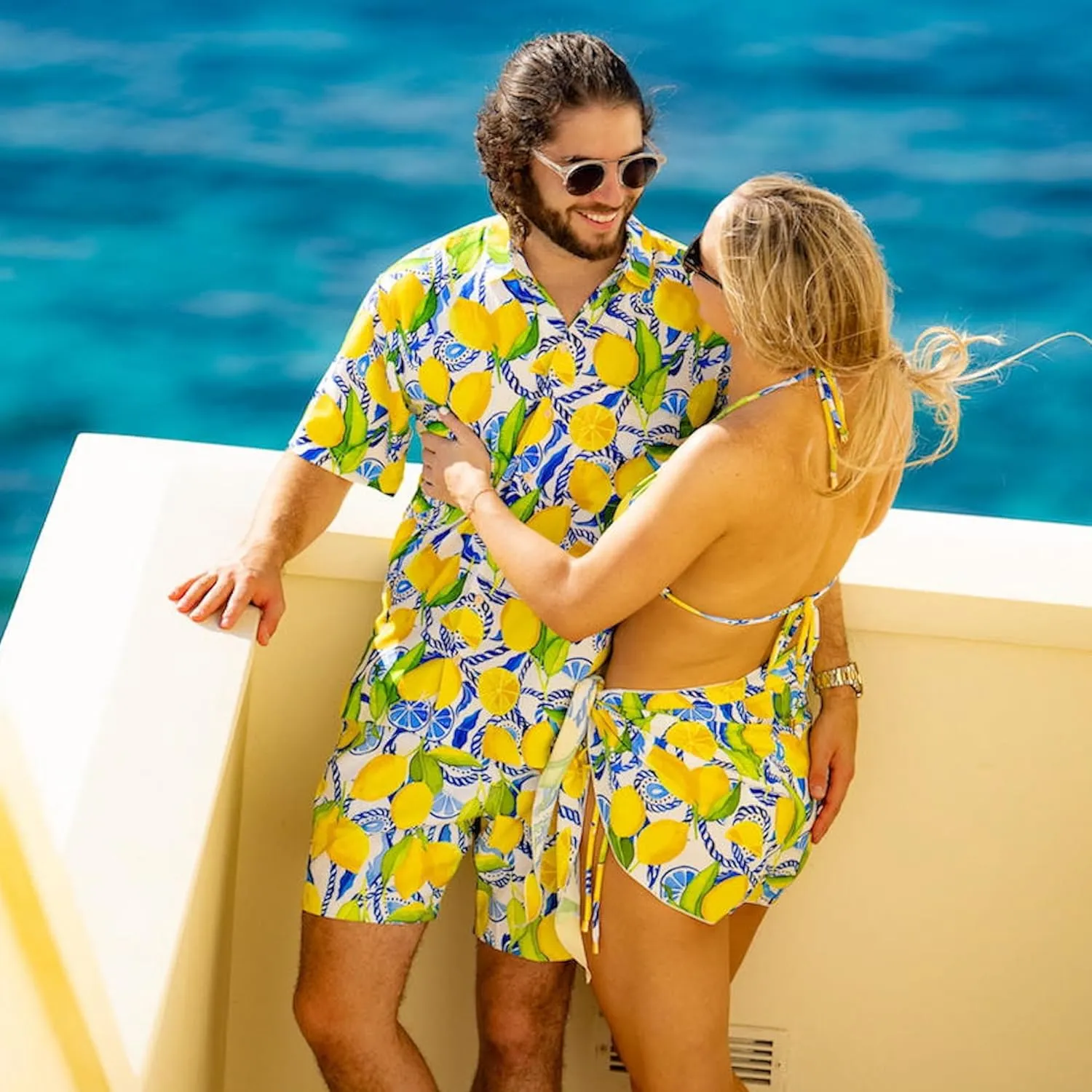 Men's Short Sleeve Button-Down Shirt, Printed Modern Hawaiian Shirt, Soft Rayon, Regular and Relaxed Fit