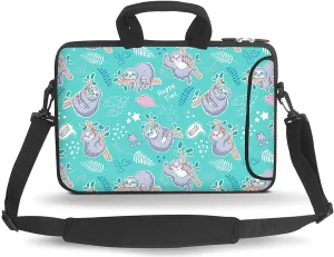Messenger Bag Carrying Case Sleeve with Handle Accessory Pocket Fits Laptops/Notebook/ebooks/tablet/ipad (Sloth, 13-13.3 inch)