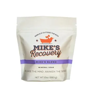 Mike's Recovery MIKE's BLEND POUCH Mineral Soak- Bath Salt Muscle Restore - Mikes Recovery (10oz.)