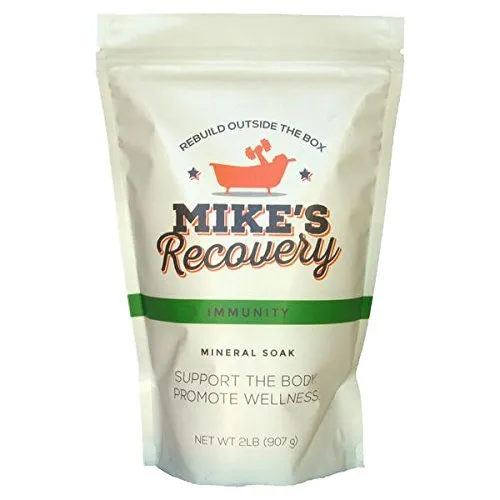 Mike's Recovery RELIEF POUCH Mineral Soak- Bath Salt Muscle Restore - Mikes Recovery (2lb.)