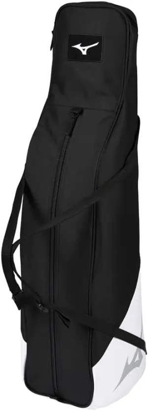 Mizuno Youth Stick Bag | Youth Baseball and Youth Softball Bag | Holds 2 Bats | J Hook for Fence Hanging | Carry as Tote or Backpack | Large Main Compartment