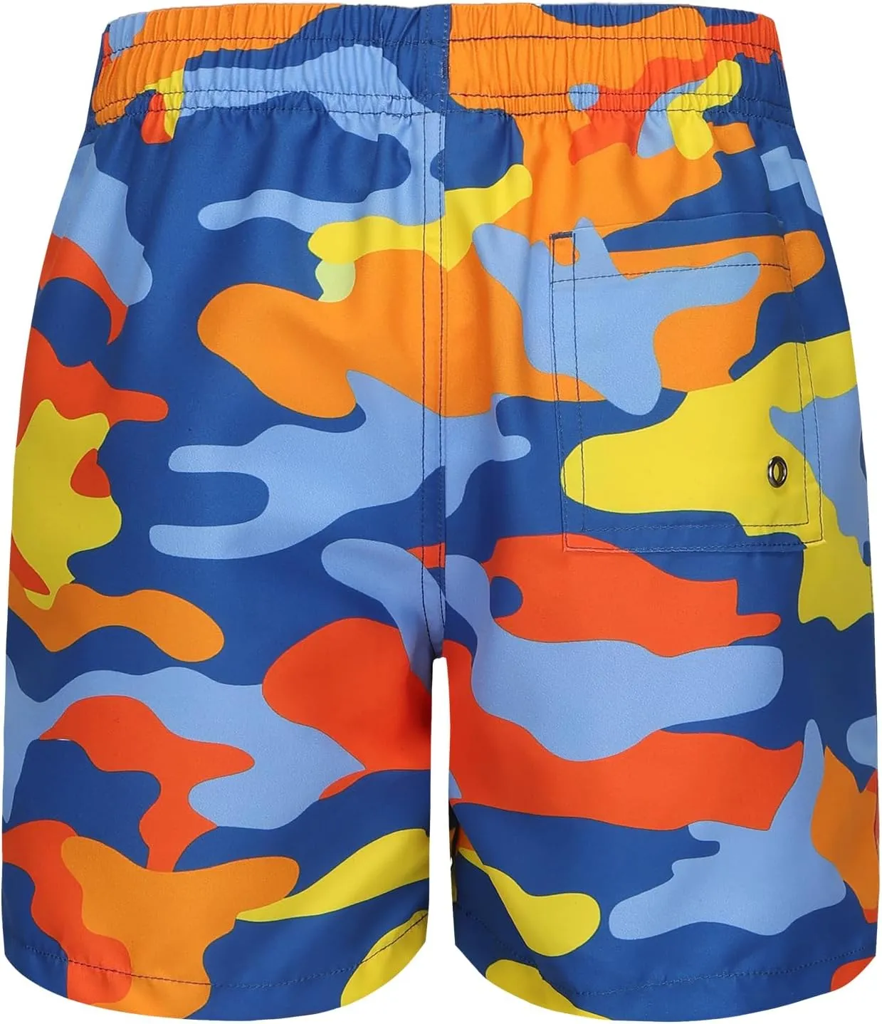 Moon Tree Boys Swim Trunks with Brief Liner for Boys Swim Shorts Quick Dry Boards Shorts Beach Swimwear