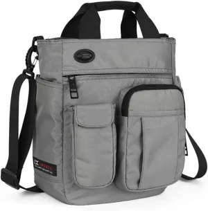 Multi Pockets Crossbody Messenger Bag Shoulder Bag Laptop Bag for for Men Women Casual Business Sport Travel