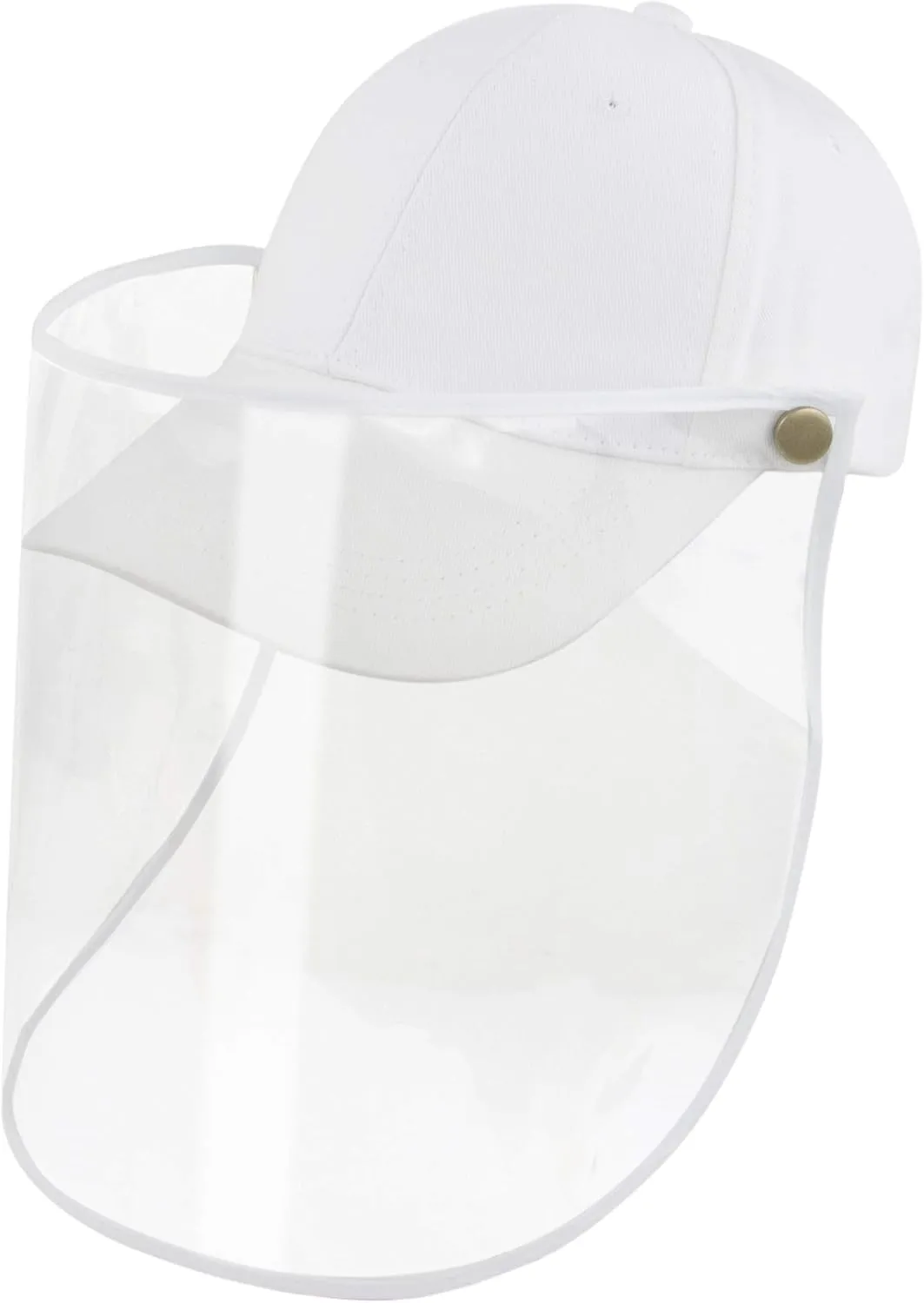 Muryobao Men Women Summer Face Shield Baseball Hat UV Protection Outdoor Fishing Detachable Sun Visor Cap