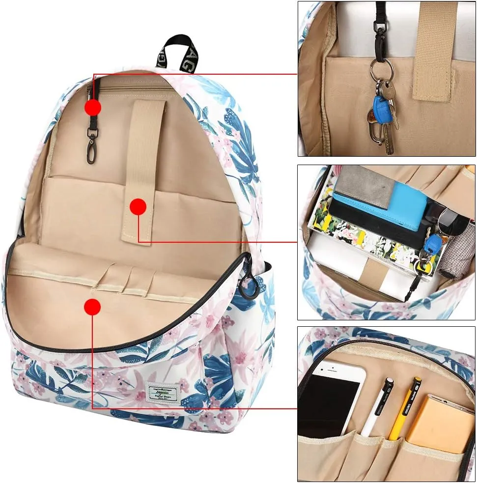 mygreen Kids Backpack, Kawaii Girls Backpack for School