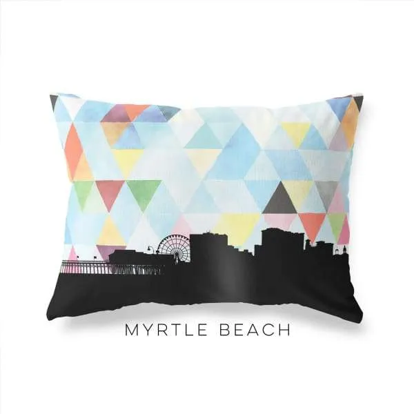 Myrtle Beach, South Carolina geometric skyline