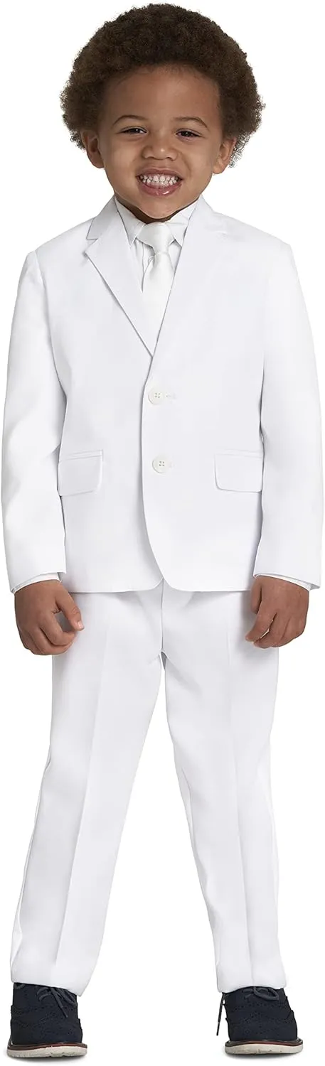 Nautica Boys' 4-Piece Tuxedo Set with Dress Shirt, Bow Tie, Jacket, and Pants