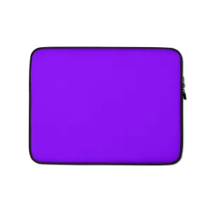 Neon Highlighter Purple Laptop Sleeve