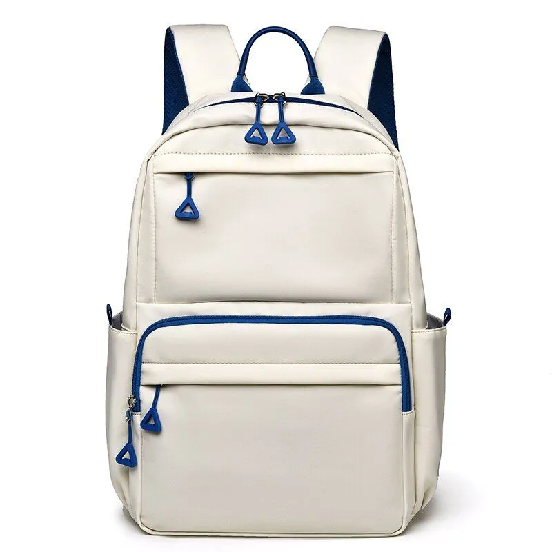 New 14-Inch Casual Simple Student Backpack Large Capacity Practical Schoolbag