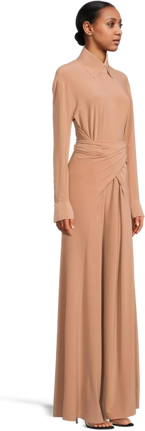 Norma Kamali womens Four Sleeve Nk Shirt Jumpsuit
