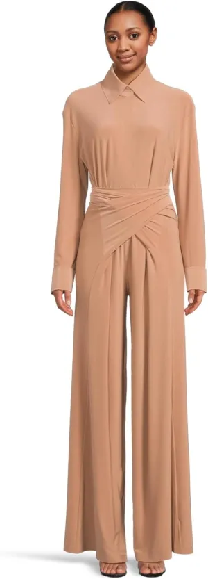 Norma Kamali womens Four Sleeve Nk Shirt Jumpsuit