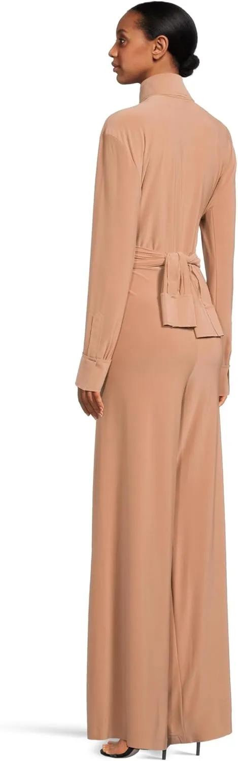 Norma Kamali womens Four Sleeve Nk Shirt Jumpsuit
