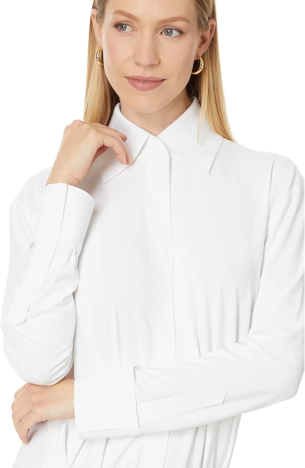 Norma Kamali Women's Four Sleeve Nk Shirt Mini Dress