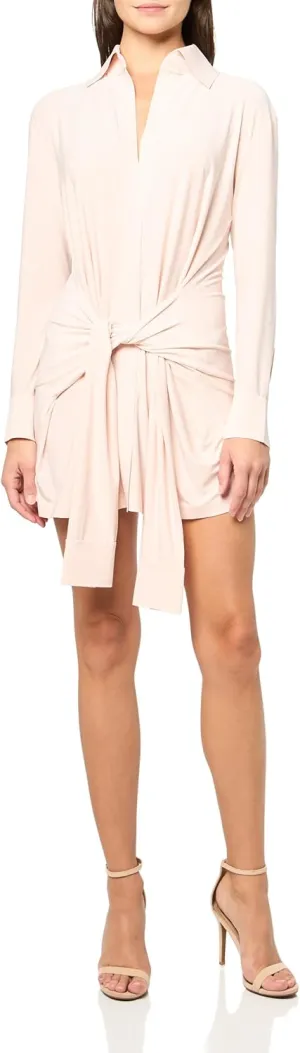 Norma Kamali Women's Four Sleeve Nk Shirt Mini Dress