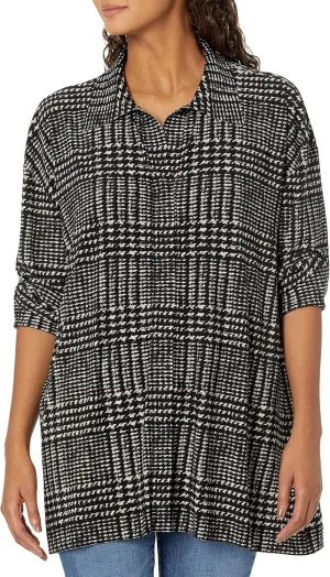 Norma Kamali Women's Long Sleeve Off Shoulder Top