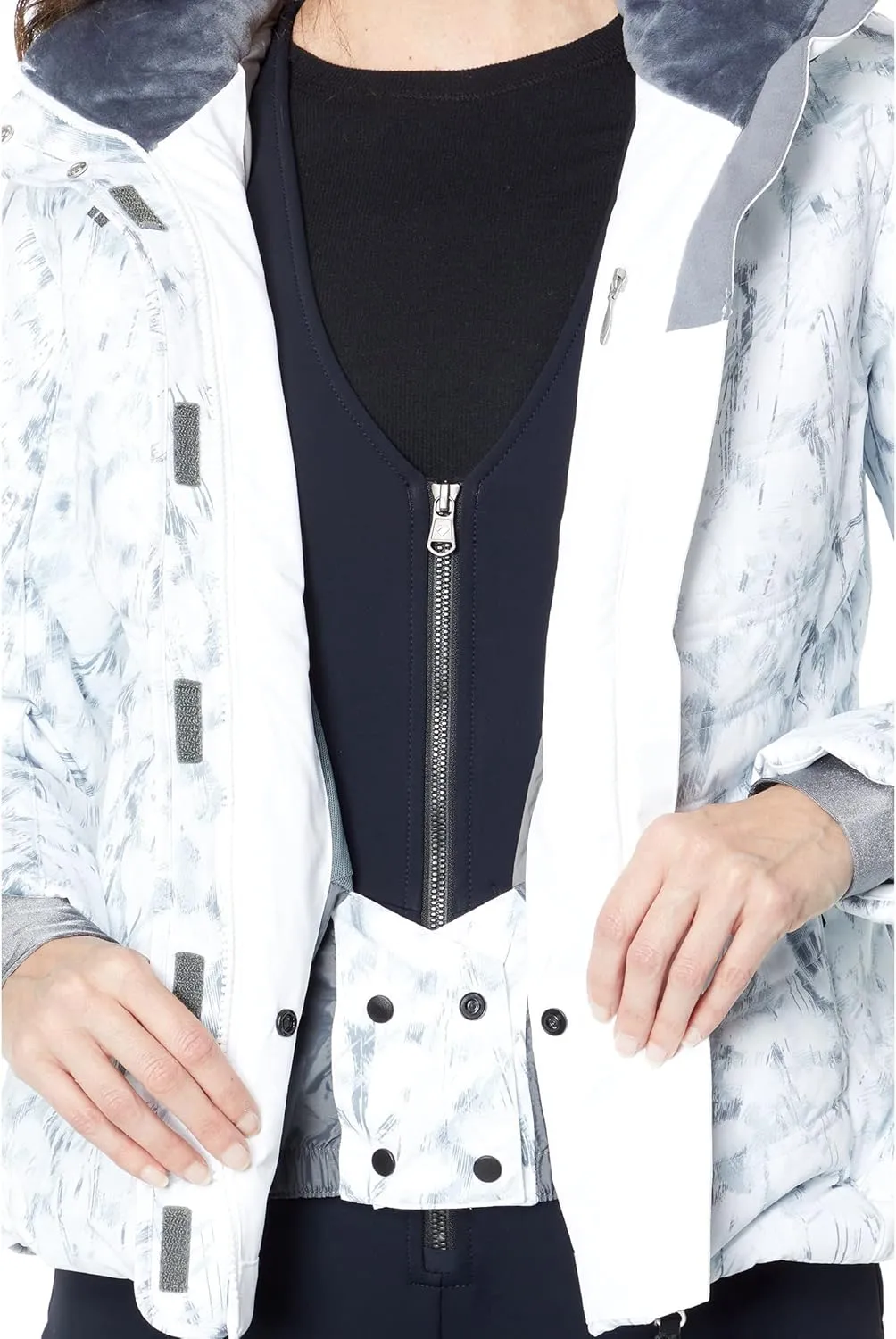 Obermeyer Tuscany II Jacket for Women - Front Zip Closure, Long Sleeves and Internal Cuffs, and Gorgeous Snow Jacket