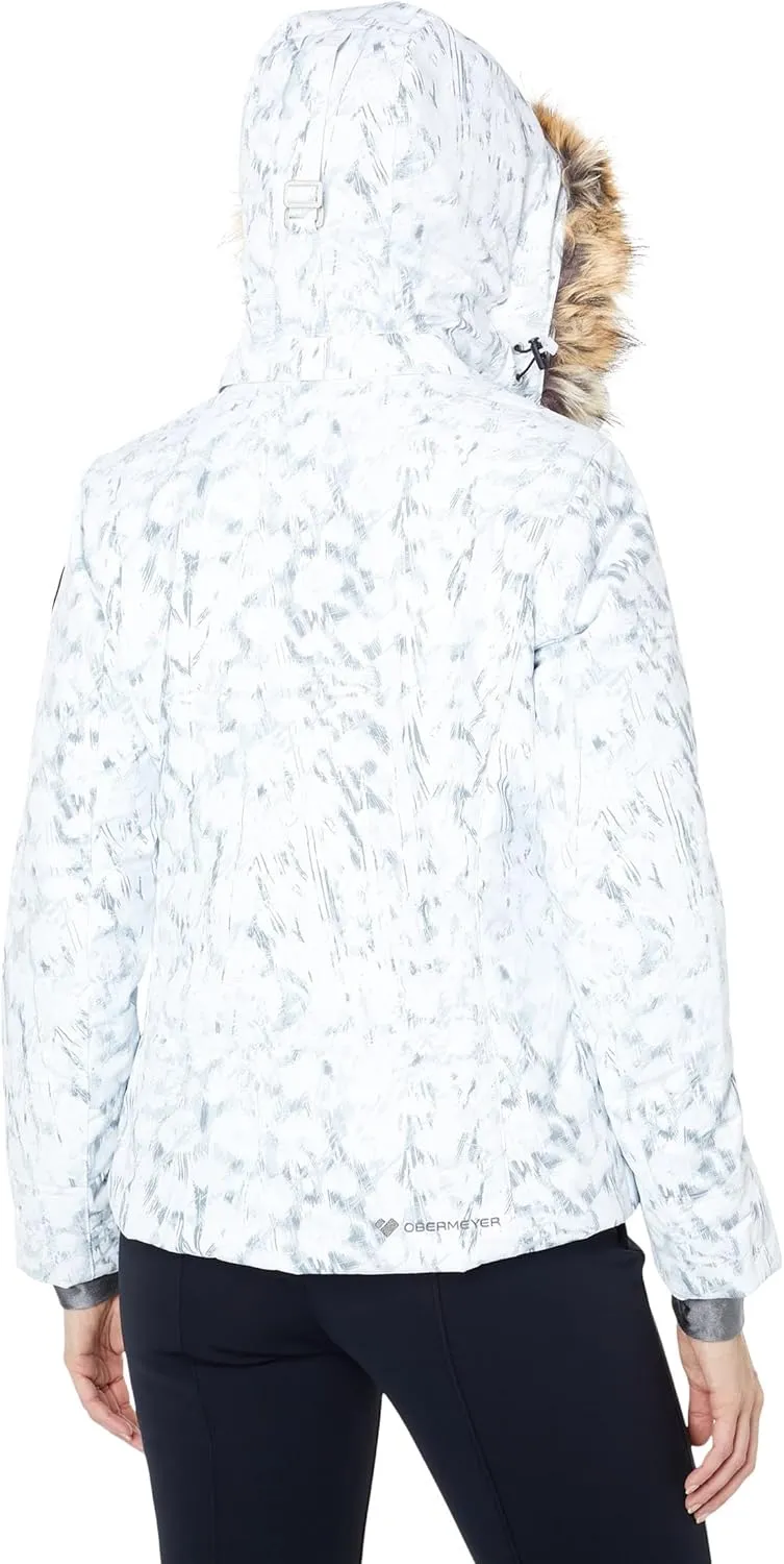 Obermeyer Tuscany II Jacket for Women - Front Zip Closure, Long Sleeves and Internal Cuffs, and Gorgeous Snow Jacket