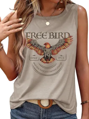 On Cruise Time Coconut Tree Tank Tops for Women Summer Vacation Sleeveless Shirts Casual Beach Praty Graphic Tees Vest