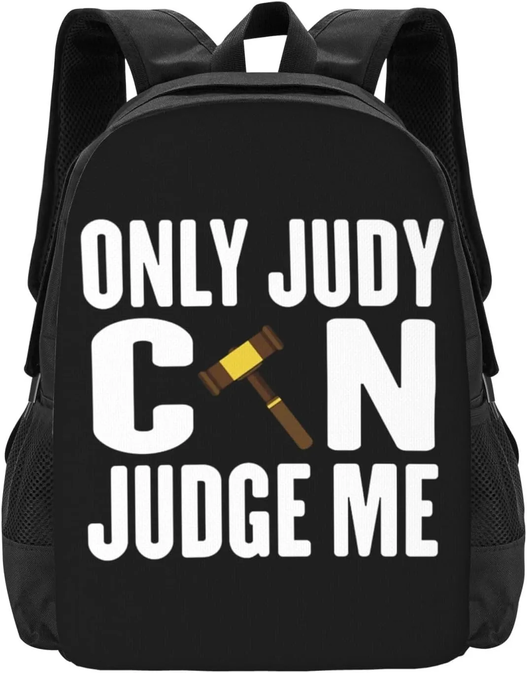 Only Judy Can Judge Me Backpack Lightweight Large Capacity Laptop Backpack Travel Backpacks for Unisex