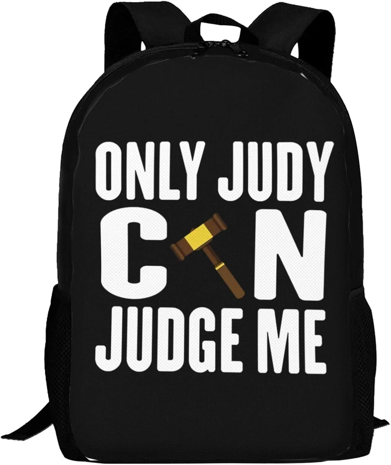 Only Judy Can Judge Me Backpack Lightweight Large Capacity Laptop Backpack Travel Backpacks for Unisex