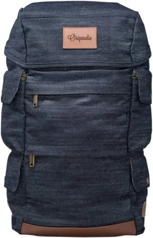 Origaudio Presidio Laptop Backpack - Gaming or Work Bag - Holds 17-Inch Laptop with Convenient Side Access Pocket for Computer - 16 Total Pockets - Perfect for Traveling or Hiking - Blue
