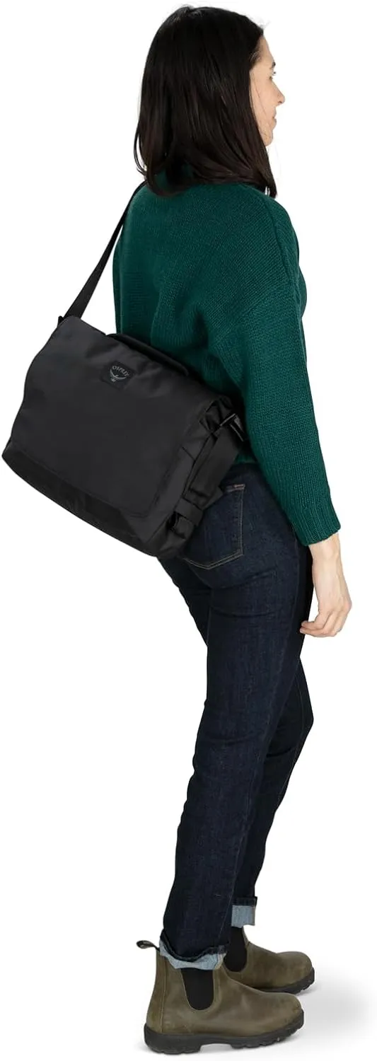Osprey Aoede 7L Commuter Messenger Bag, Black