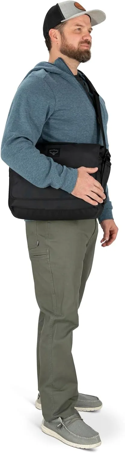 Osprey Aoede 7L Commuter Messenger Bag, Black