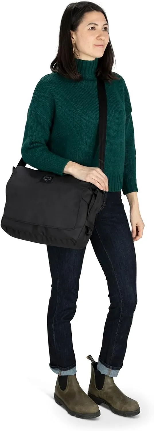 Osprey Aoede 7L Commuter Messenger Bag, Black