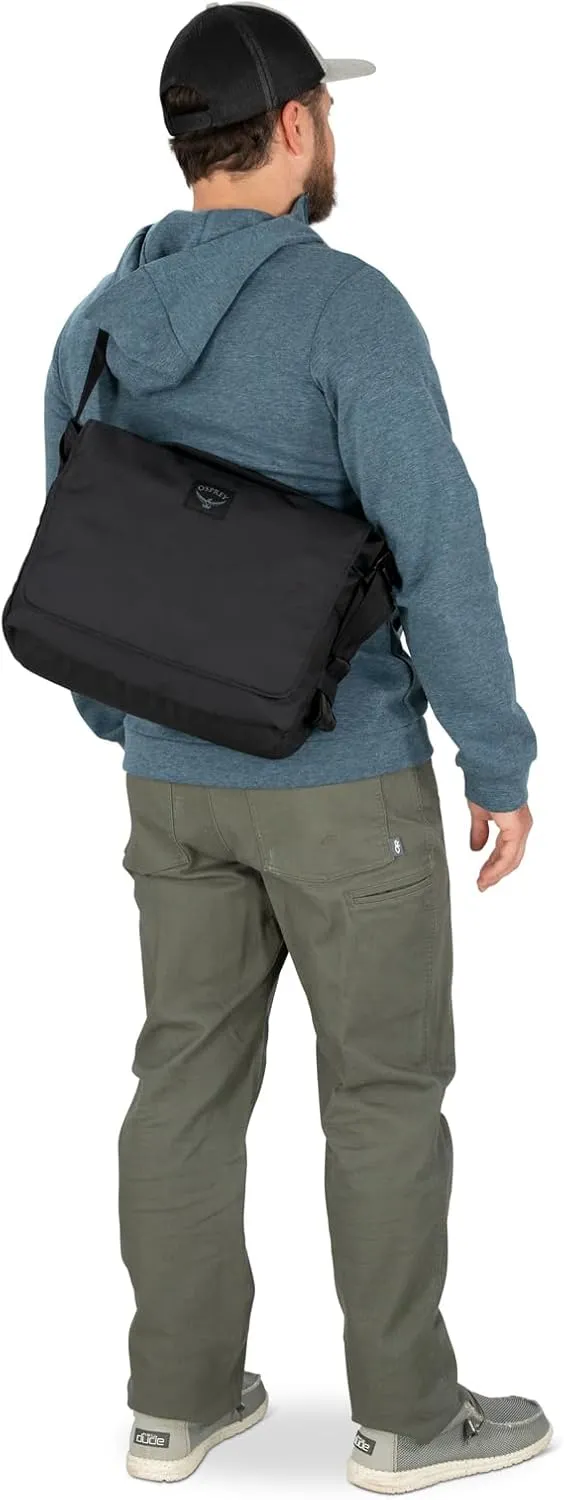 Osprey Aoede 7L Commuter Messenger Bag, Black