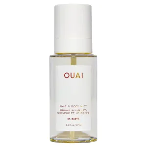 OUAI St. Barts Hair and Body Mist - Tropical-Scented Hair Perfume and Body Spray - Notes of Dragonfruit, Orange Blossom, Tuberose & Musk (3.3 Fl Oz)