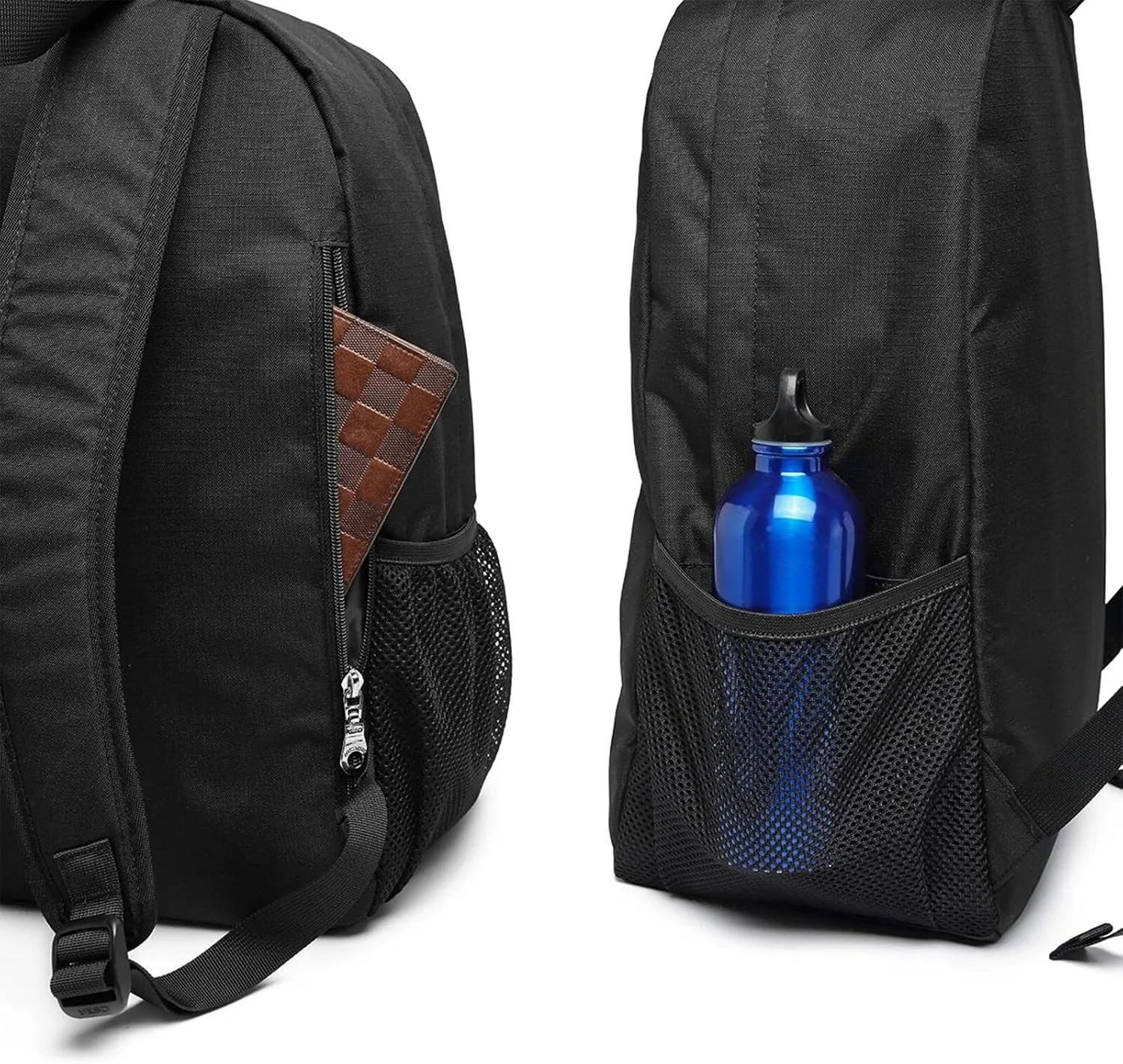 Paraguay America Flag Twin Heart for Paraguayan Americans Casual Backpacks Sports Backpack Large Capacity Travel Rucksack Laptop Daypack with Multi-Pockets Adjustable Strap Work Bag for Hiking