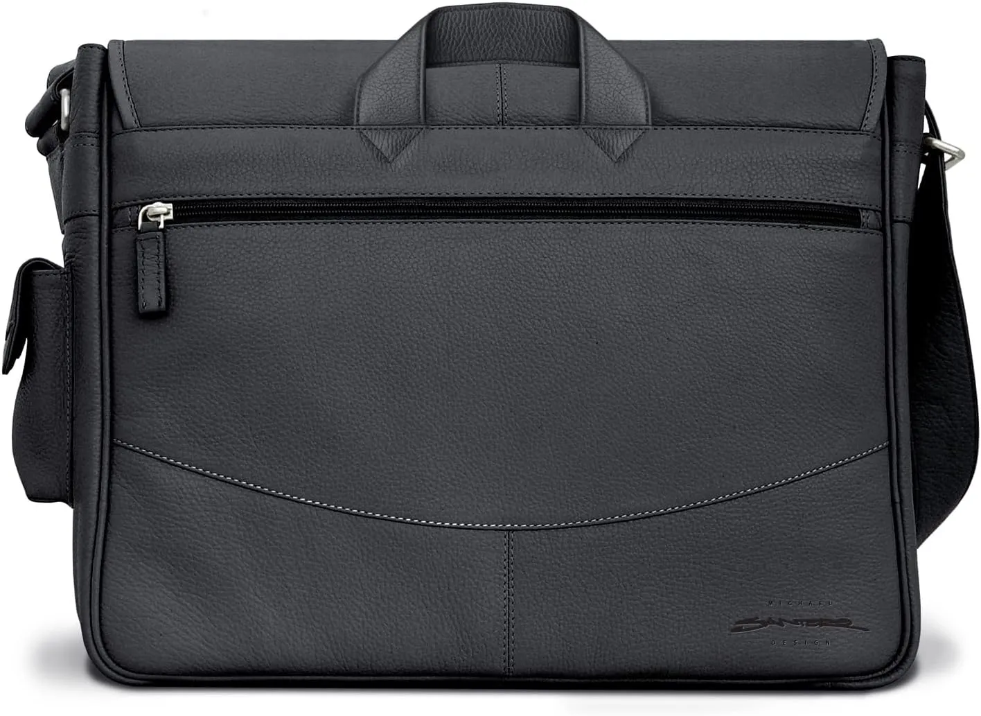 Premium Leather MacBook Air 15 and Pro Messenger Bag w/Sleeve