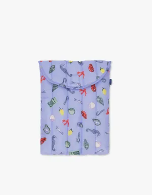 Puffy Laptop Sleeve 13Inch - Sea Charms