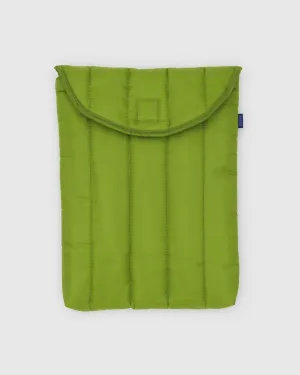 Puffy Laptop Sleeve 13"/14" - Green Juice