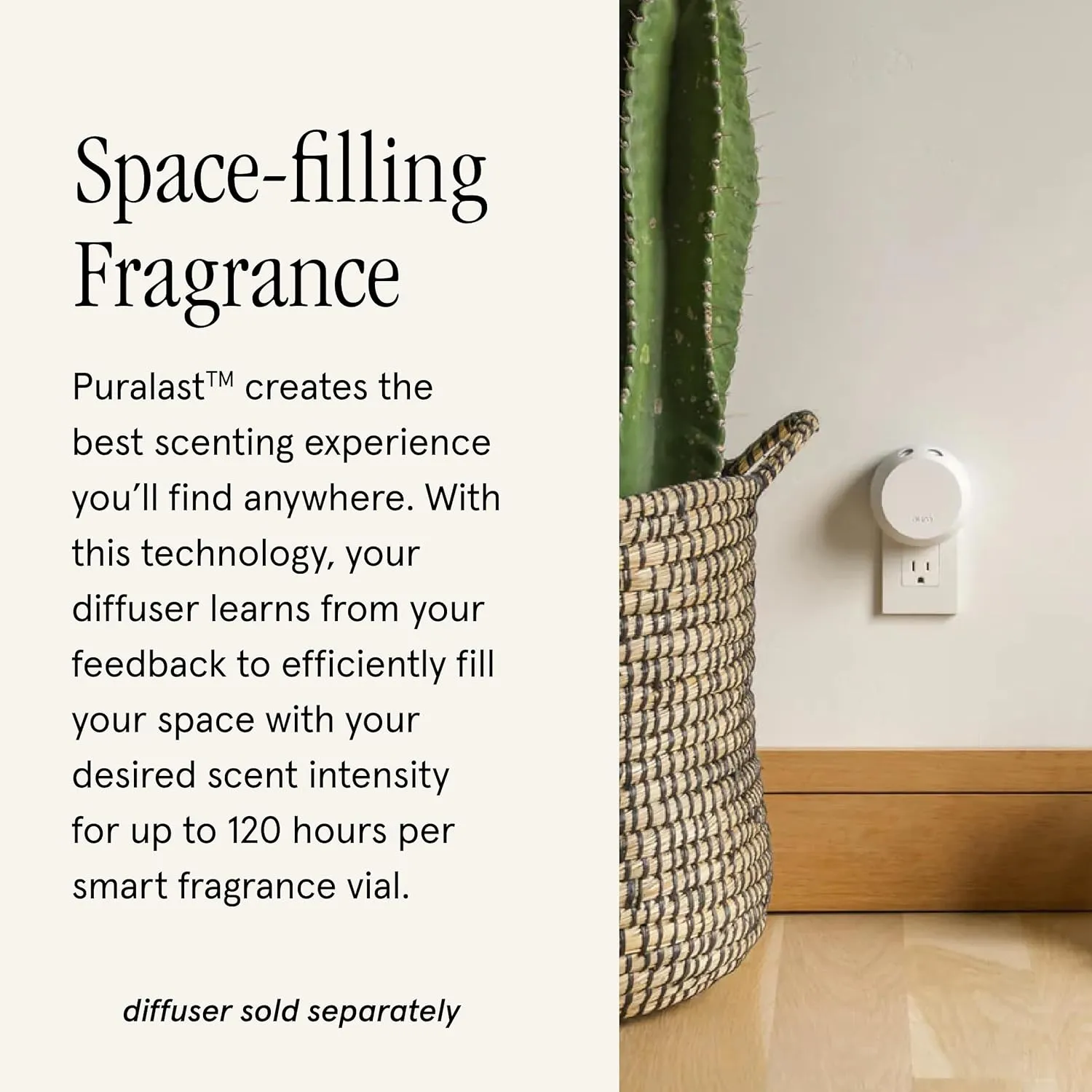 Pura & Moodcast Home Scent Refill - Smart Home Air Diffuser - Up to 120-Hours of Premium Fragrance per Refill - Household Essential - Clean & Safe Diffuser Fragrance - 2 Pack, Beach Vacay