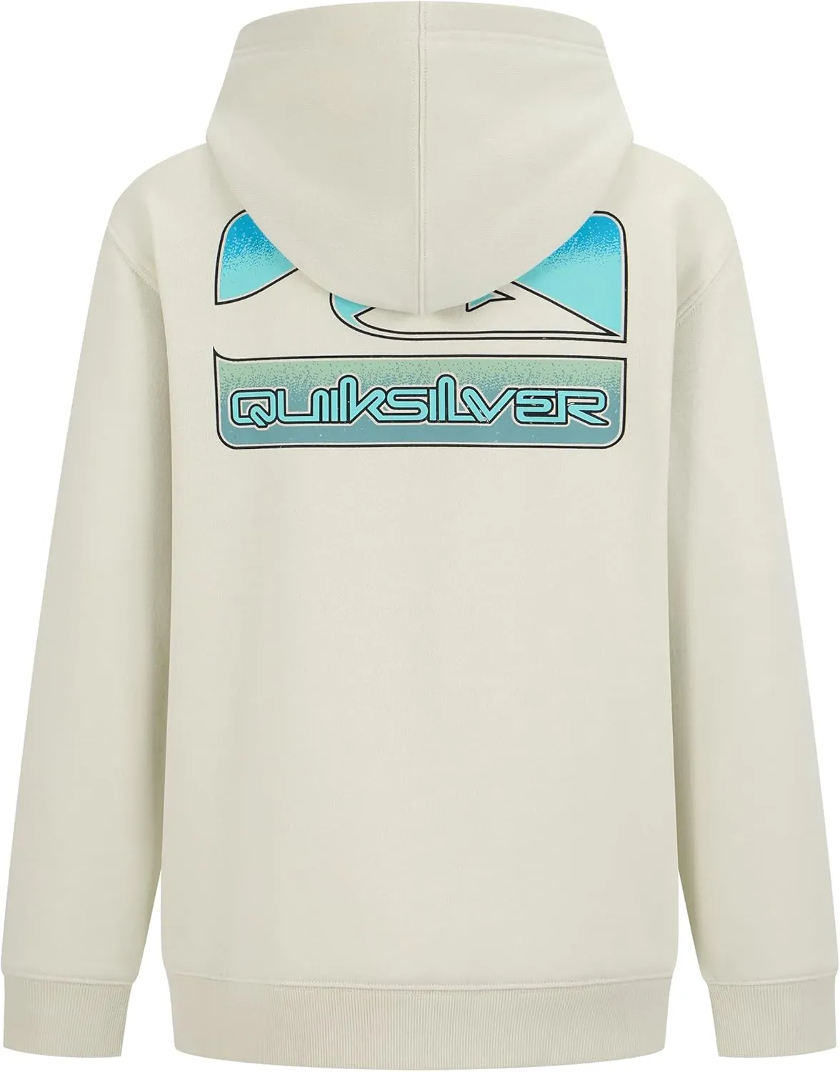 Quiksilver Boys' Full-Zip Fleece Hoodie Sweatshirt with Front Pouch Pocket