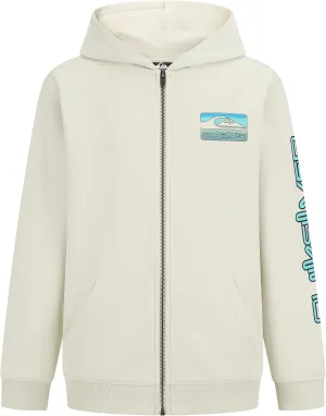 Quiksilver Boys' Full-Zip Fleece Hoodie Sweatshirt with Front Pouch Pocket
