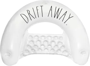 Rae Dunn x CocoNut Float Chill Chair Loungers - Adult Size Multi-Purpose Inflatable Drifter & Lounge Chair - Versatile Ride-On for Summer & Swim Parties