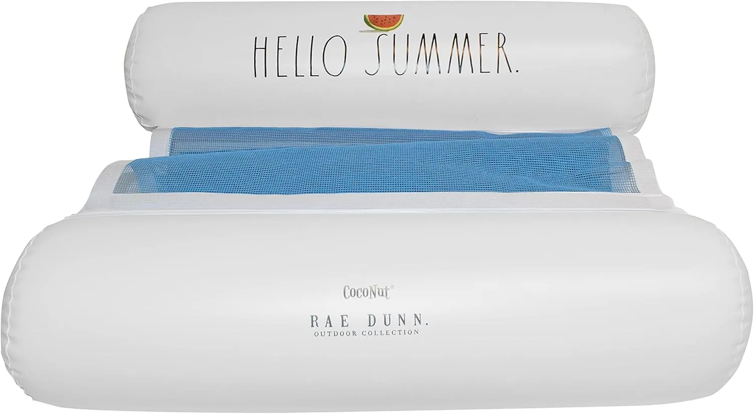 Rae Dunn x CocoNut Float Kids Hammock Floats - Kid Size Multi-Purpose Inflatable Drifter, Saddle Float & Lounge Chair - Versatile Ride-On for Summer & Swim Parties