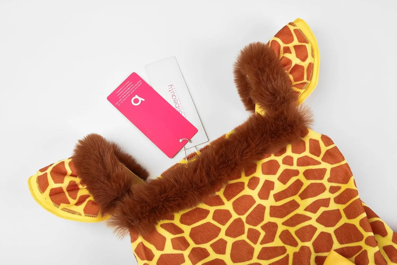 ReliBeauty Giraffe Costume Kids Jungle Party Animal Costume Girls Halloween Animal Fancy Dress with Tail
