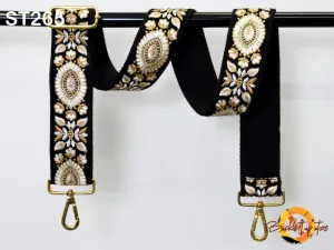 Replacement Crossbody Strap for Purses Boho Guitar Strap Gift for Mom Embroidered Purse Strap Boho Sling Bags Strap Embroidery Handbag Strap