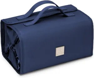 Roll Up Makeup Bag, Travel Toiletry Bag for Women with 4 Clear TSA Approved Pouches, Hanging Travel Organizer, Folding Cosmetic Bag for Men and Women