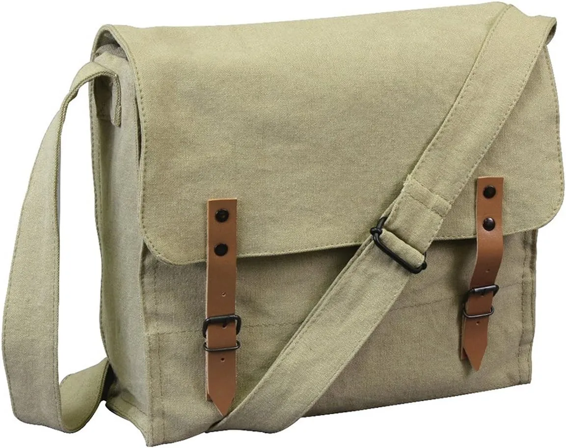Rothco Vintage Stonewashed Cotton Canvas Blank Medics Bag