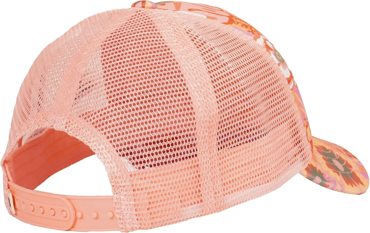Roxy Girls' Honey Coconut Trucker Hat - Breathable Mesh Snapback, Curved Visor