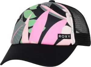 Roxy Girls' Honey Coconut Trucker Hat - Breathable Mesh Snapback, Curved Visor