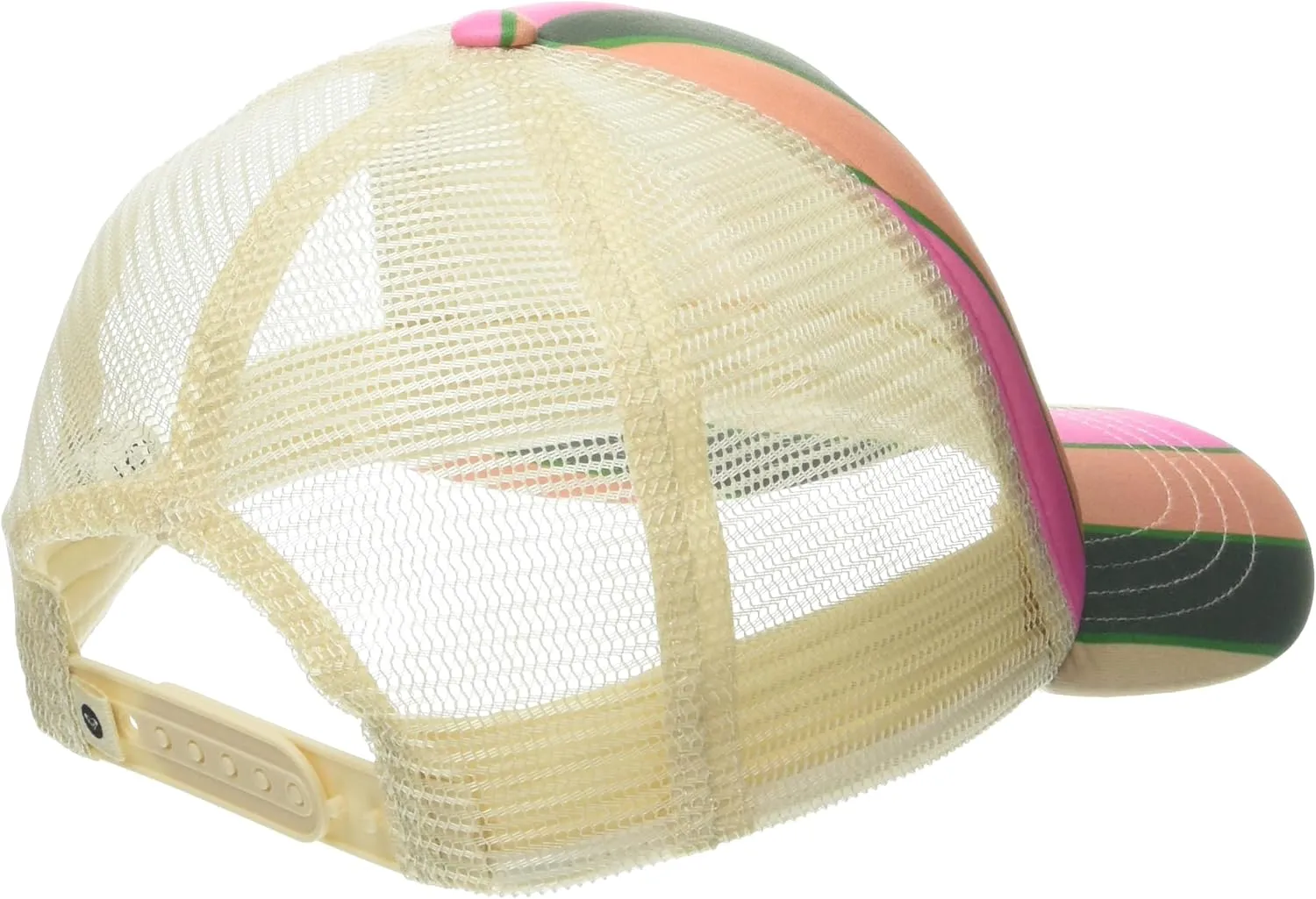 Roxy Girls' Honey Coconut Trucker Hat - Breathable Mesh Snapback, Curved Visor
